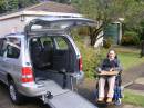 Greg Killeen, disability activist, used our Kia Carnival Mini-Van for a holiday.  » Click to zoom ->